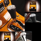 日本Garson DAD豪華平治 BENZ 閃爆波棍頭
LEATHER / CHROME